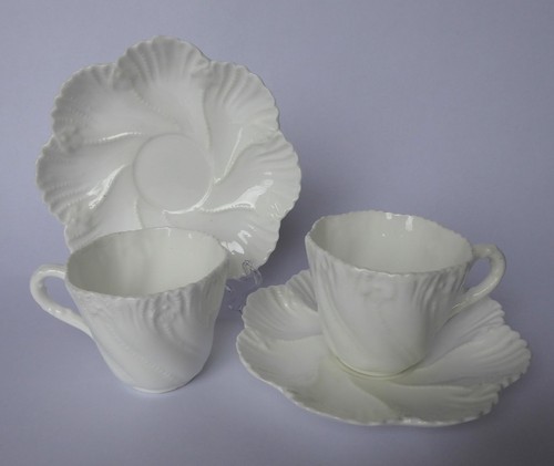 Two white coalport - two,