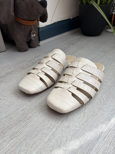 Woman square toe slider - square,