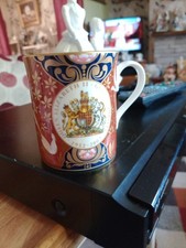 Royal Worcester Mug Queen Elizabeth II Golden Jubilee Commemorative