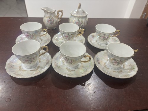 Foreign vintage tea set - tea,