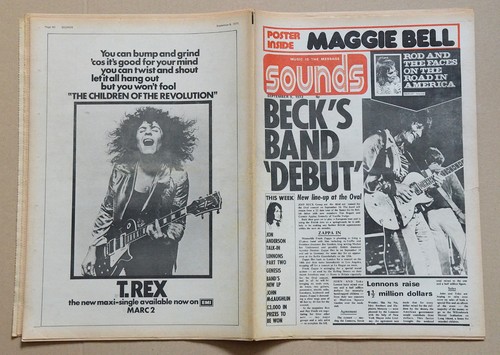 Sounds 9th sept 1972 - sept,