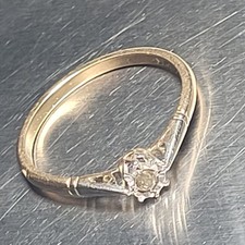 Antique 1920s Art Deco 18ct