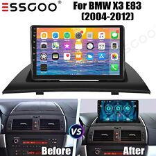 For BMW X3 E83 2004-2012 Android 14 Car Stereo Radio GPS Sat Nav CarPlay WiFi FM