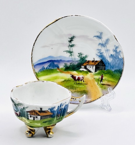 Antique porcelain miniature - antique,