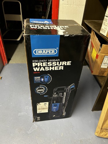 Draper 1600w pressure washer - pressure,