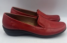 Ladies Hotter Red Slip On
