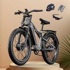 Dual Motor 26" Fat Tire E-Bike