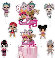 NEW 7 Pcs Acrylic LOL Age 6