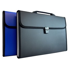 A4 Expanding File 13 Pocket Document Organiser Paper Storage Wallet Folder