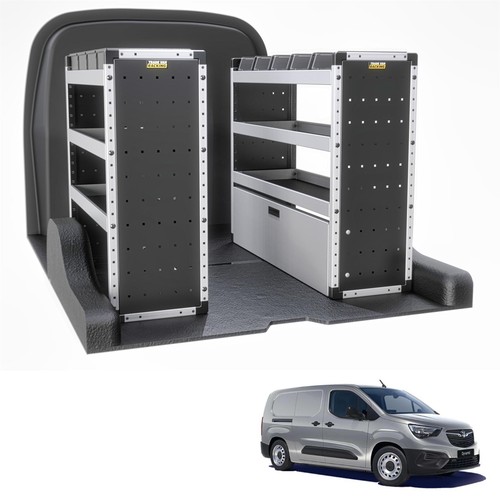 Vauxhall combo van racking - van,