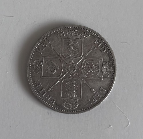 1887 queen victoria - 1887, silver