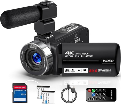 Video camera camcorder - camcorder, 80mp