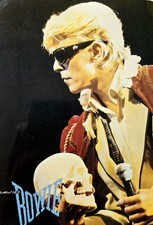 David Bowie Star 85 old card