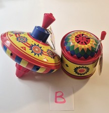 Tin Humming Top & Tin Tinkle