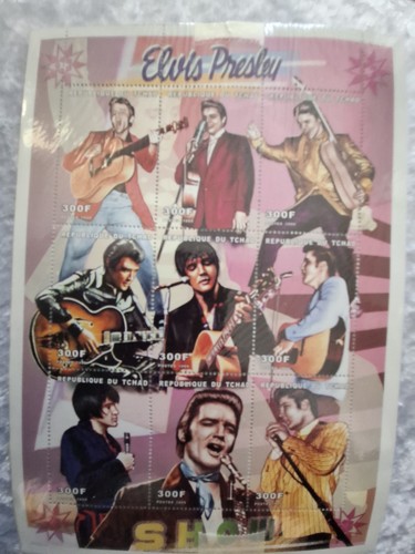 Elvis presley first day cover - presley,