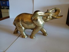 VINTAGE BRASS ELEPHANT