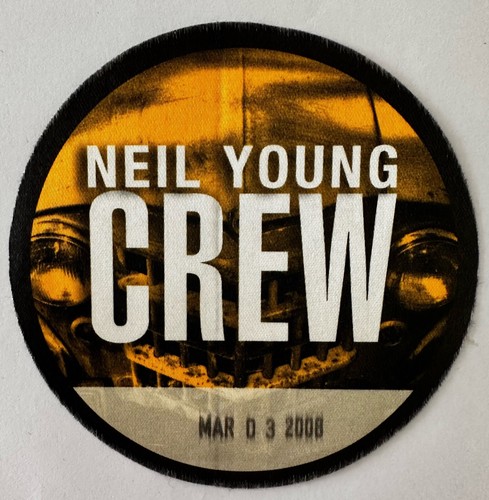 Neil young backstage pass - neil,
