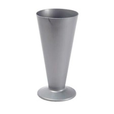 Florist Silver Plastic Vase -