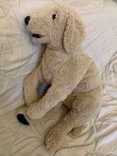 Ikea Hoppig Golden Retriever Dog Puppy Caramel 24” 60cm Soft Plush Toy Cuddly I8