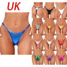 Womens Panties Shiny Briefs