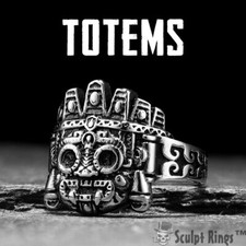 Sculpt Rings™ Mayan Totem