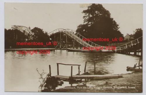 Burgess hill postcard - burgess,