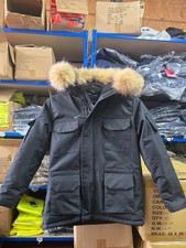 Boy's Winter Warm Quilted Faux Fur Hooded Jacket Back to School Parka coat