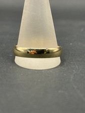 Mens 9ct Yellow Gold Plain