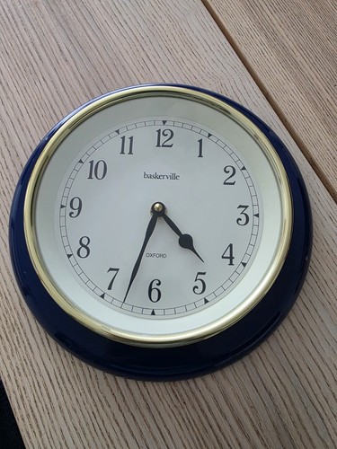 Baskerville clock oxford wall - clock,,