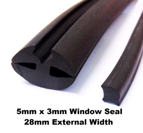 Automotive rubber glazing seal - rubber,