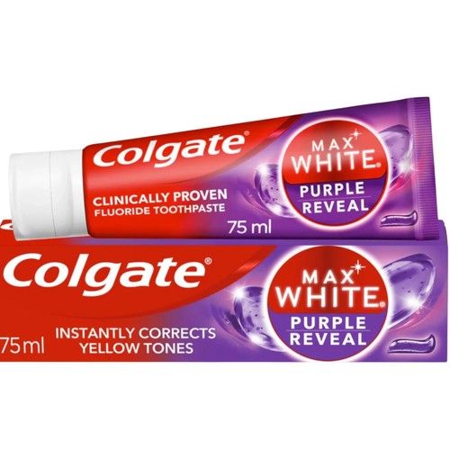 Colgate toothpaste max - max, white
