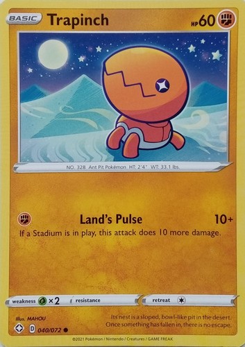 040 072 trapinch common - 040/072, |