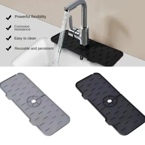 Faucet splash guard - faucet, silicone