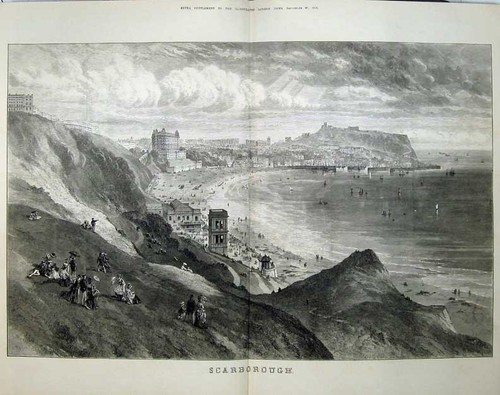 Original old antique print - original,