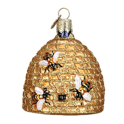 Old world christmas bee skep - christmas,