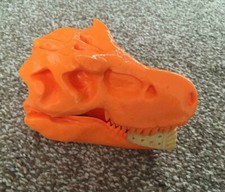 Rex dinosaur skull model - t-rex,