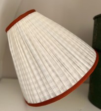Handmade 12” Lampshade Cream