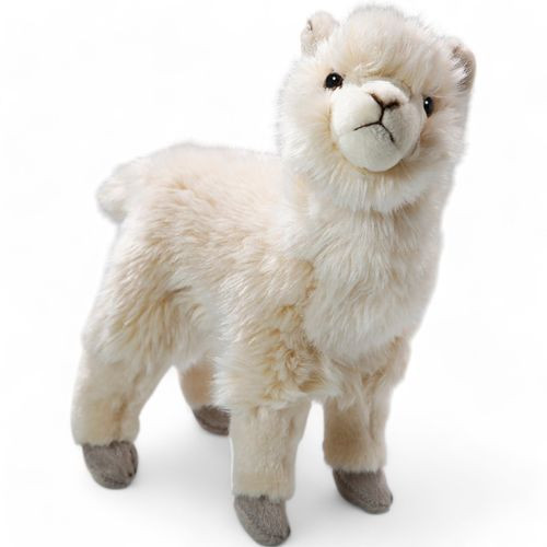 Alpaca standing beige - , approx