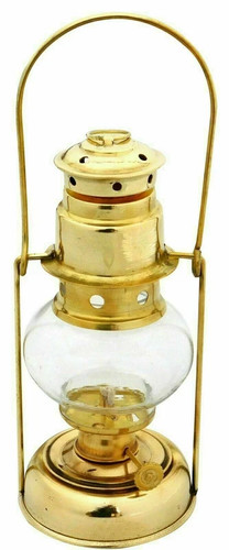 Lamp brass oil lantern - oil,