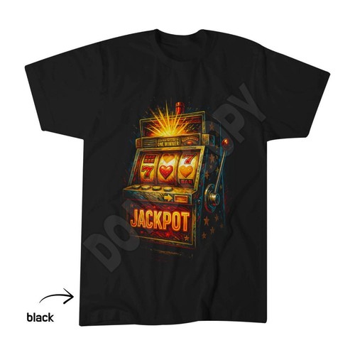 Jackpot slot machine shirt - slot, t-shirt