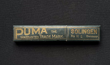 Vintage Puma Solingen Straight Razor #10 5 (4/5) – Original Box & Papers