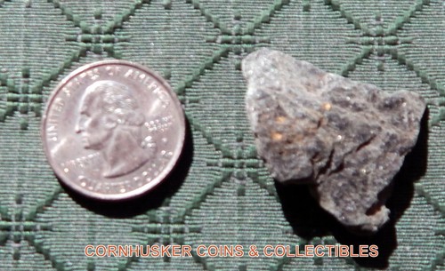 Gold ore speciman collected - speciman,