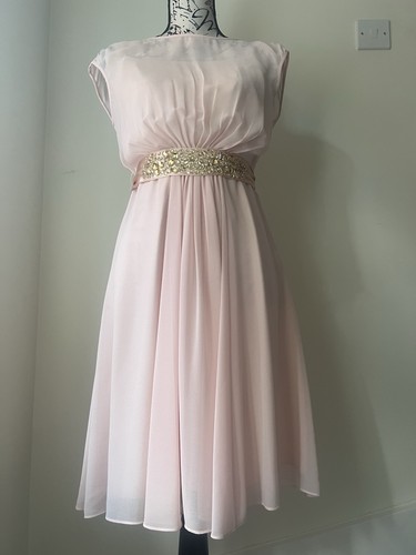 Pale pink coast - dress, with