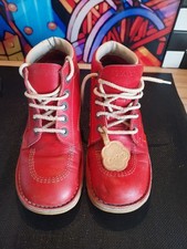 CLASSIC RED KICKERS ANKLE