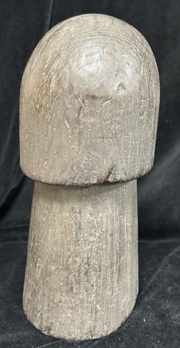 Antique milliners wooden hat - antique,