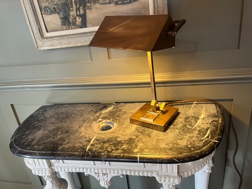 Antique bankers desk lamp - antique,