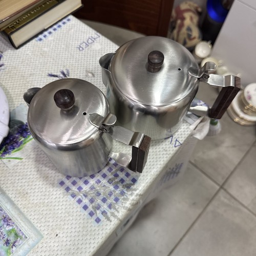 Vintage stainless steel tea - stainless,