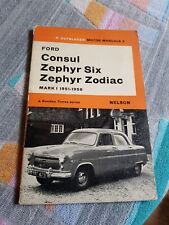 Ford Consul Zephyr Zodiac Mk1 Olyslager Owners Workshop Manual Handbook Mark 1