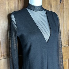 Zara Black Dress Vtg