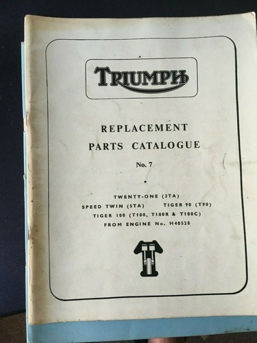 Triumph replacement parts - triumph,